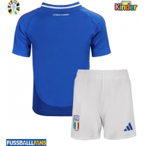 Italien Heimtrikotsatz Kinder EM 2024 Kurzarm (+ Kurze Hosen)